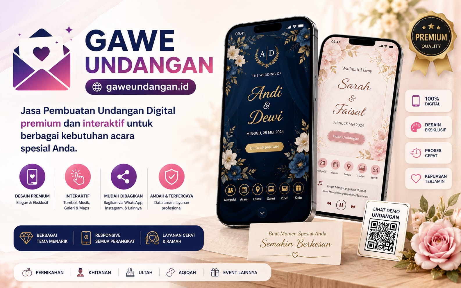 GAWE UNDANGAN - Jasa Undangan Digital